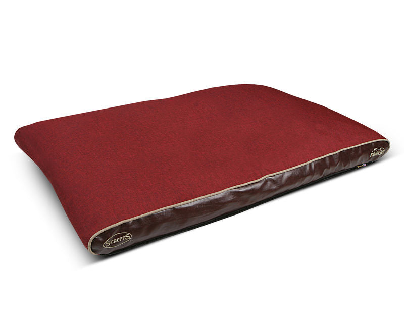 Scruffs Hilton Orthopaedic Memory Foam Dog Mattress Red