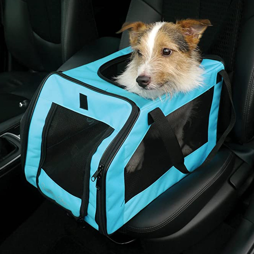 Pet Car Seat/Carrier Aqua
