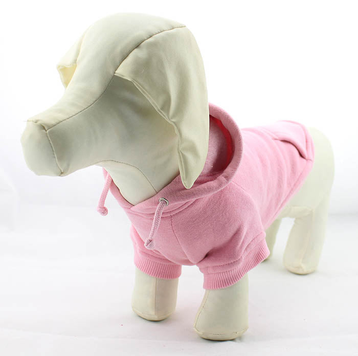 Dog Hoodie in Pink