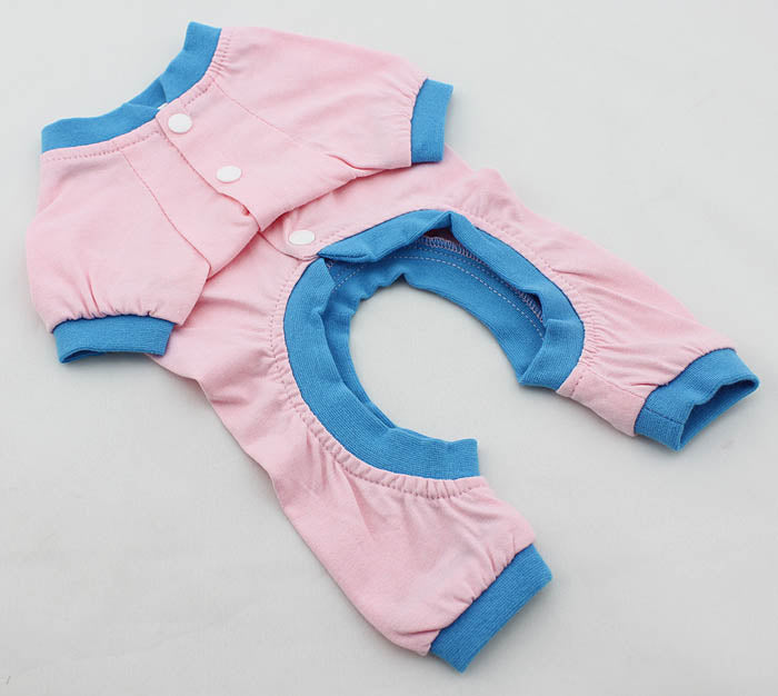 Dog Pyjamas Pink - Small To Medium Breeds
