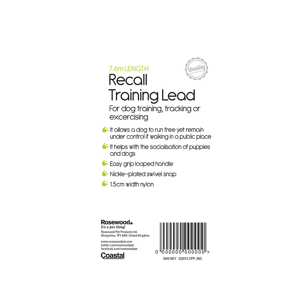 Recall Training Lead