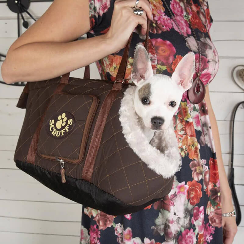 Wilton Dog Carrier in Brown