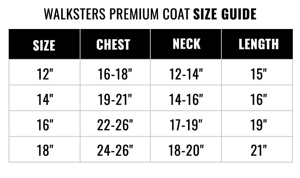 Walksters Premium Quilted Coat in Grey
