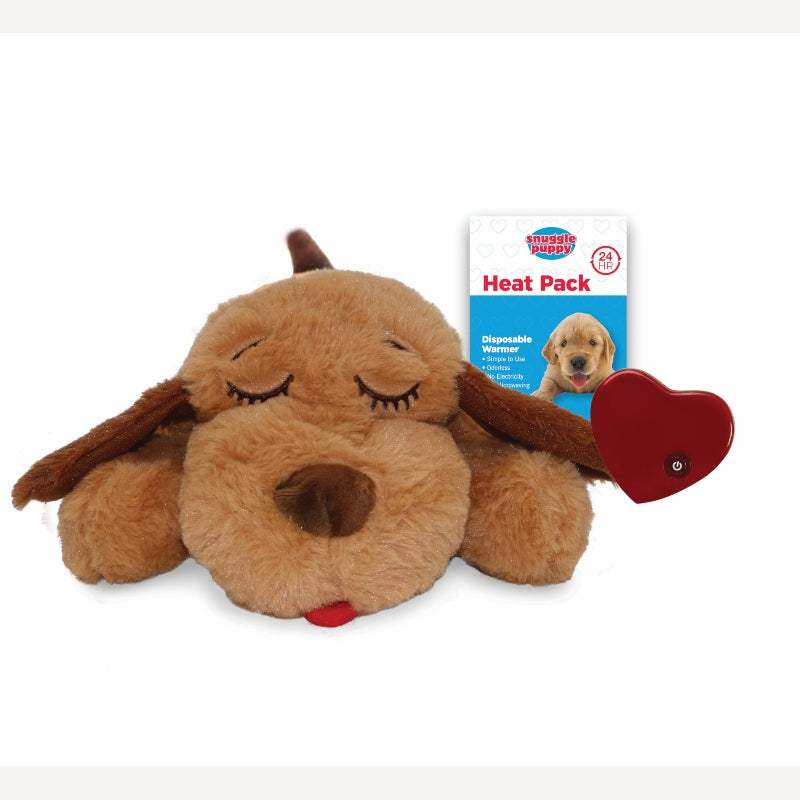 Puppy hot water bottle with sale heartbeat