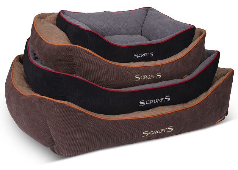 Thermal Self Heating Dog Bed in Brown