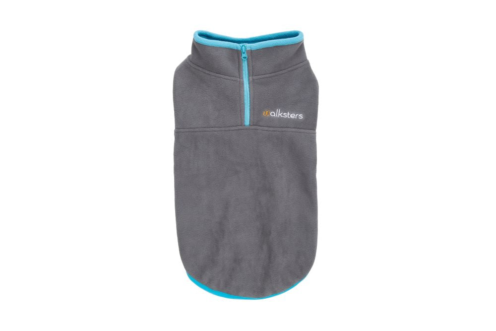 Walksters Dog Fleece Jumper in Grey