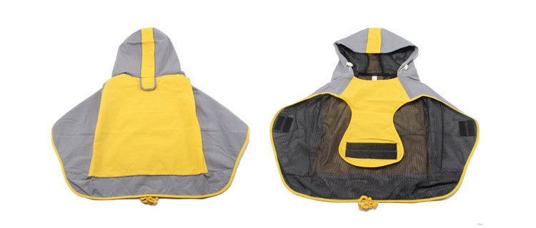 Walksters Dog Raincoat with Underbelly Cover